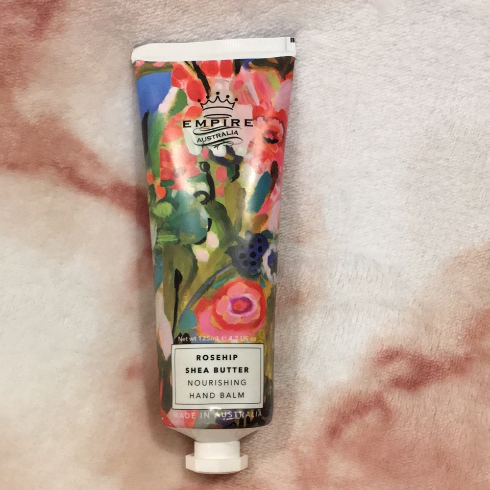 Empire Australia Rosehip Shea Butter Luxury Hand Cream NWOT 4.2 oz